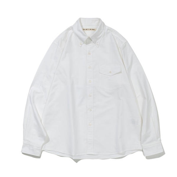 [콘티누아] CONTINUA _Oxford BD Shirts Floral White