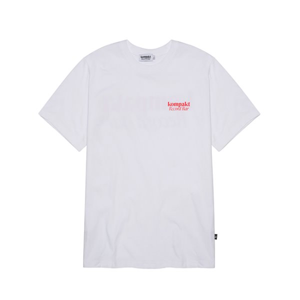 [컴팩트 레코드 바]KOMPAKT RECORD BAR_KRB Logo T-shirts - White