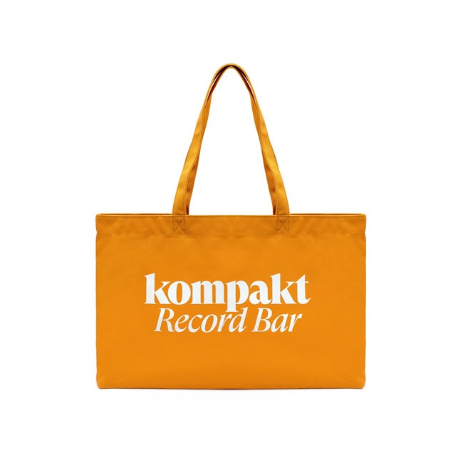 [컴팩트 레코드 바]KOMPAKT RECORD BAR_KRB Logo Tote Bag - Orange