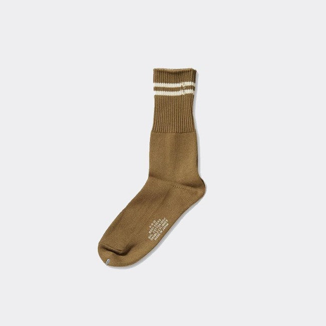 [풀카운트]Fullcount_6110 -Military Socks Khaki