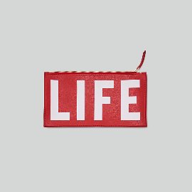 [라이프 아카이브]LIFE ARCHIVE_라이프 로고 클러치 라이프 레드 LIFE LOGO CLUTCH_ LIFE RED