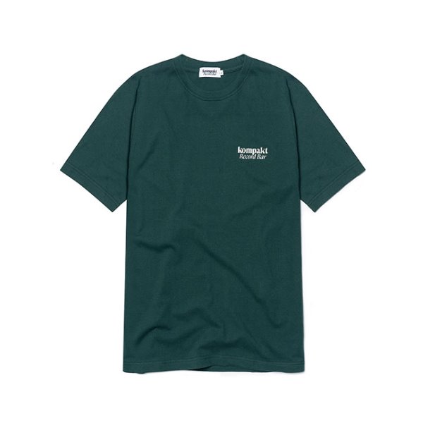 [컴팩트 레코드 바] KOMPAKT RECORD BAR_The World is Invited T-shirts - Green
