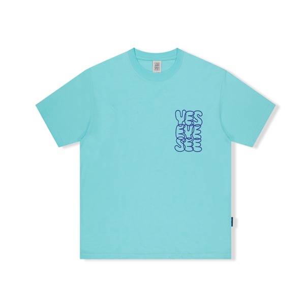 [예스아이씨] yeseyesee_C-logo Tee Bright Blue
