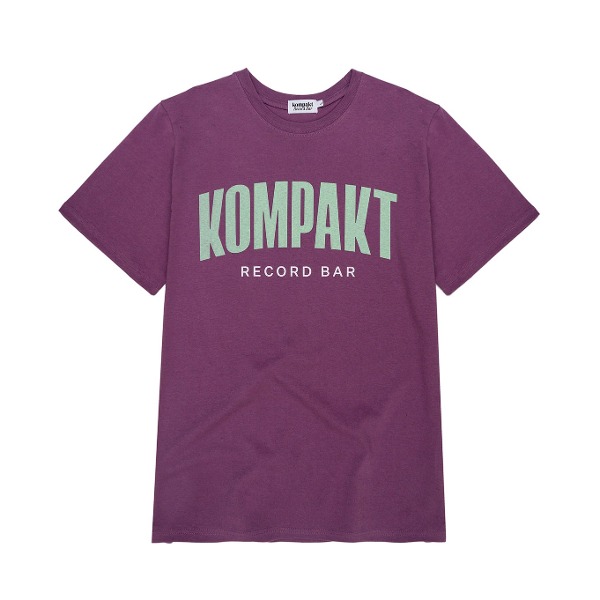 [컴팩트 레코드 바] KOMPAKT RECORD BAR_KRB Arch Logo T-Shirt -Purple