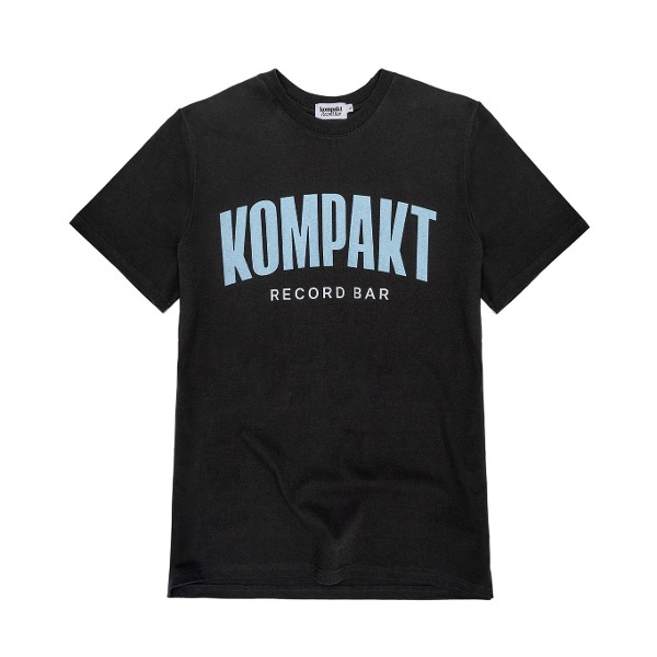[컴팩트 레코드 바] KOMPAKT RECORD BAR_KRB Arch Logo T-Shirt - Black