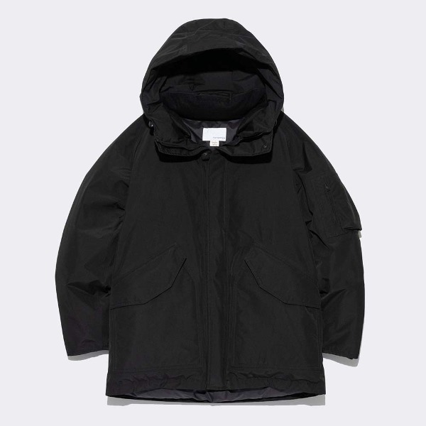 [나나미카] NANAMICA _ GORE-TEX Down Coat  BLACK