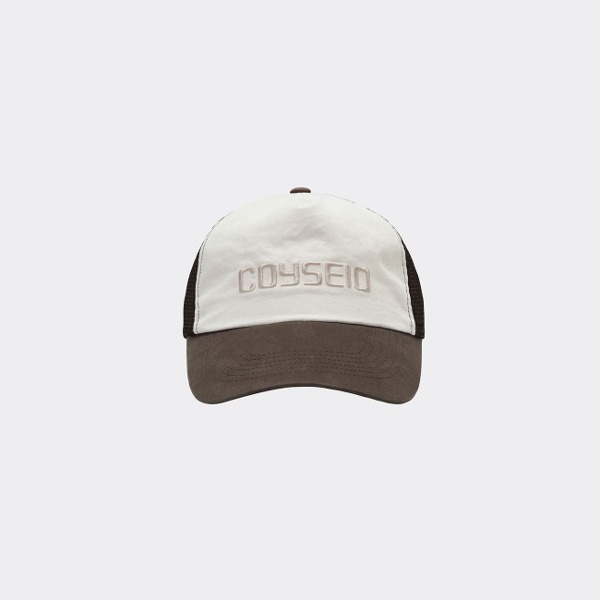 [코이세이오]COYSEIO _LOGO MESH CAP BROWN